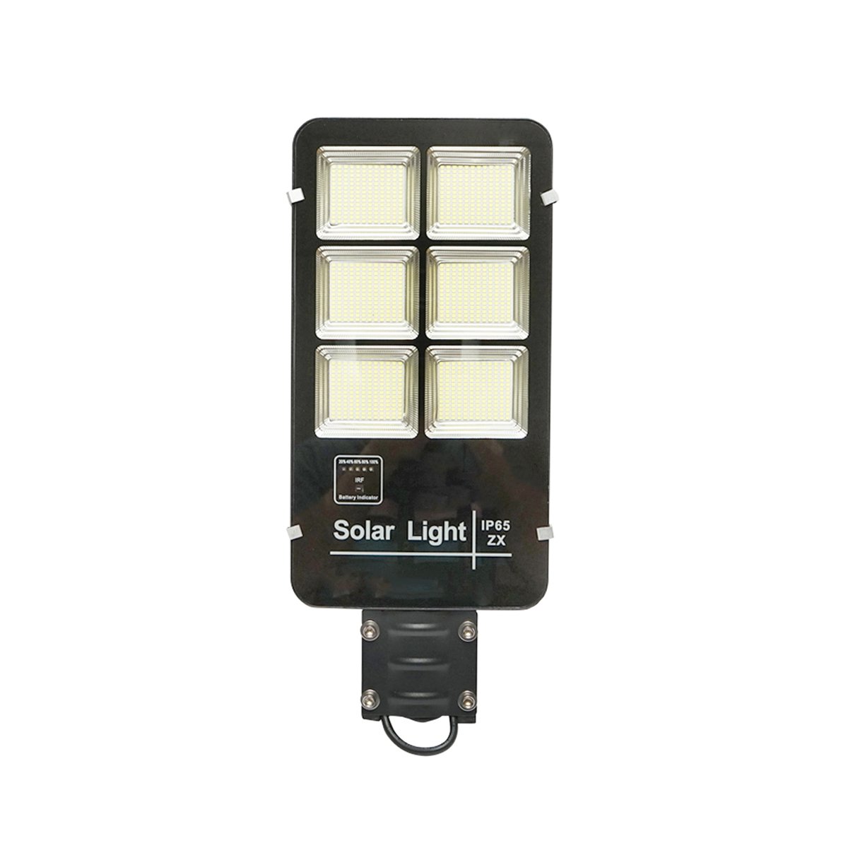 Lampa solara LED 300W cu panou solar 28W, baterie LifePo4 3.2V/40Ah, 6000-8000K, senzor de miscare, telecomanda IP65 Breckner Germany